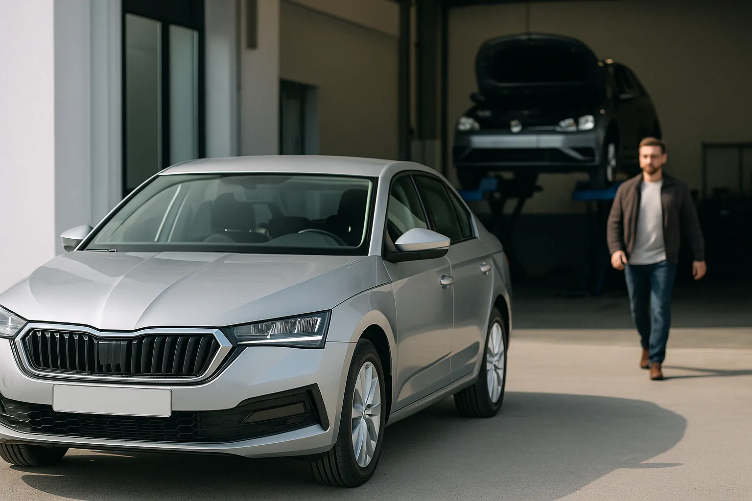 Coche de sustitución listo mientras coche propio está en taller